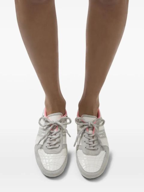 GCDS two-tone sneakers - White