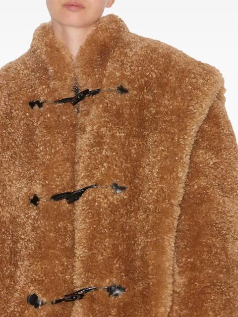 MARANT ÉTOILE Avalia brushed-finish jacket - Brown