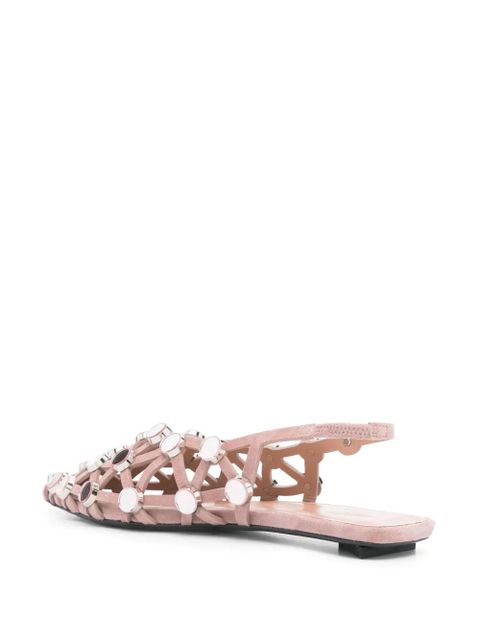 The Attico 250WSH00801-LBT007SALBT007SA 326Mud - Pink