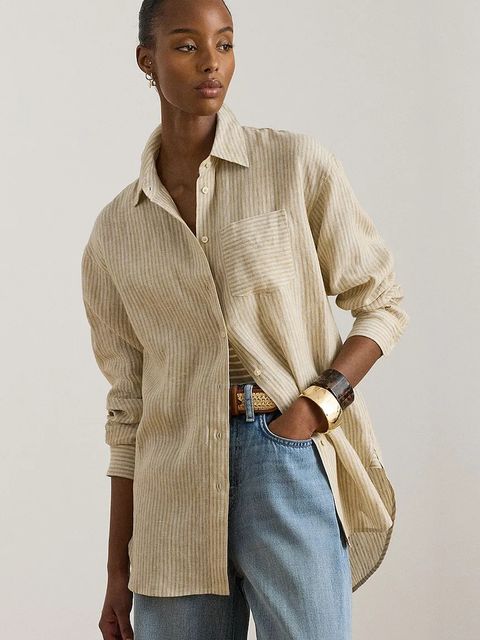 Lauren Ralph Lauren koszula damska bawełniana - zdjęcie produktu nr 2