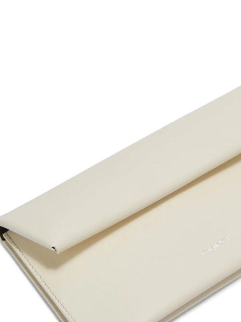 Jil Sander envelope wallet - White
