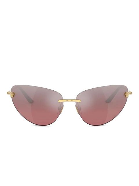Versace Eyewear Medusa cat-eye sunglasses - Gold - zdjęcie produktu nr 1