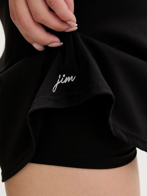 JOYINME spódnica sportowa Shape kolor czarny mini rozkloszowana Shape