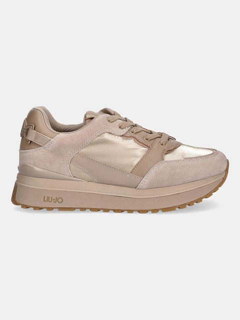 Liu Jo sneakersy LIU JO MAXI WONDER 91 damskie kolor beżowy BF5005PX52251308 - zdjęcie produktu nr 2