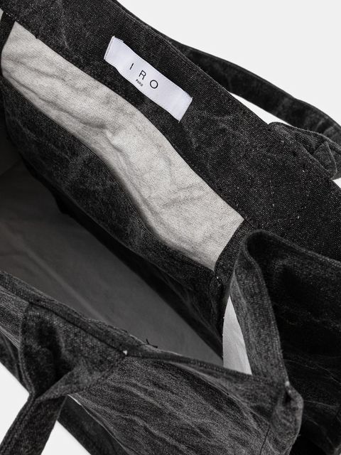 IRO torebka bawełniana kolor czarny WP46JANE