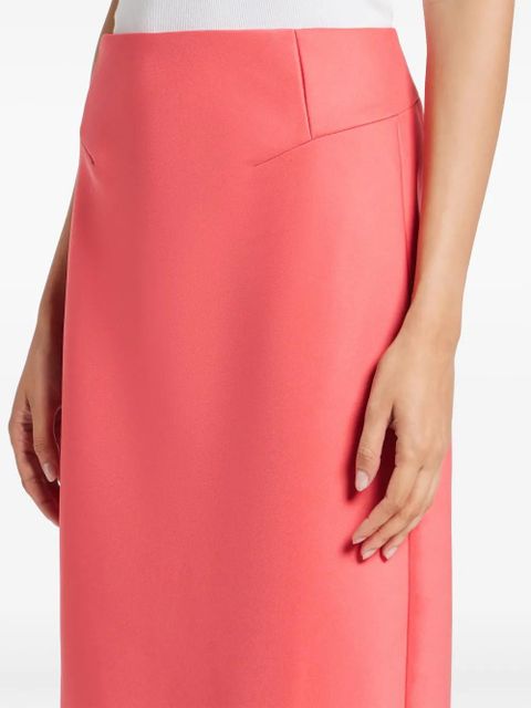 Acler high-waist midi skirt - Pink