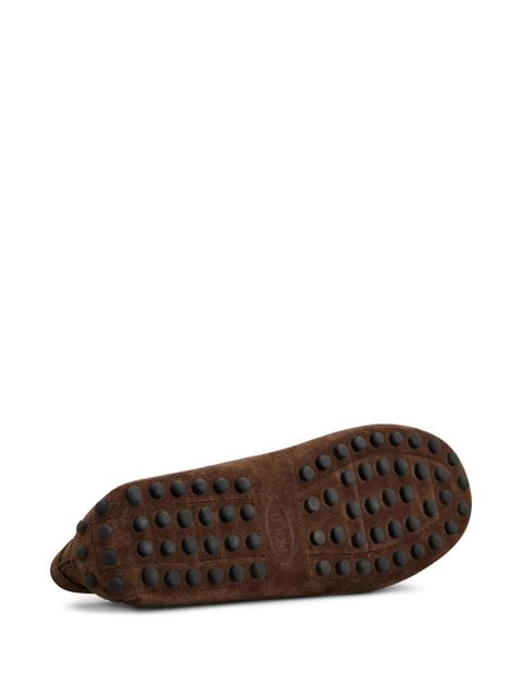 Tod's suede loafers - Brown