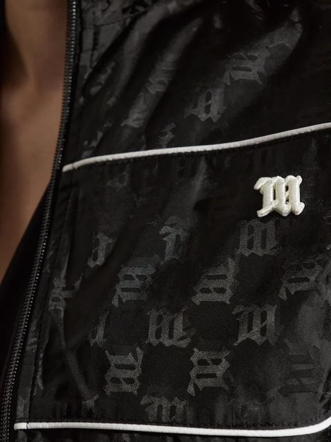 MISBHV monogram-print jacket - Black