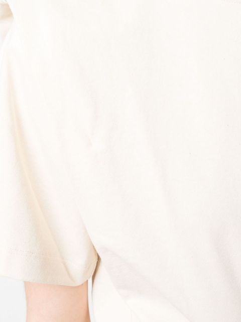 Isabel Marant Zelikia knotted T-shirt - Neutrals - zdjęcie produktu nr 2