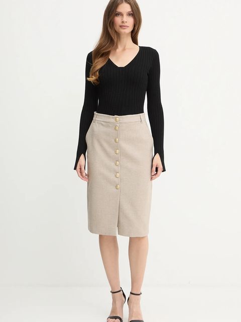 Marella spódnica z domieszką wełny - zdjęcie produktu nr 1