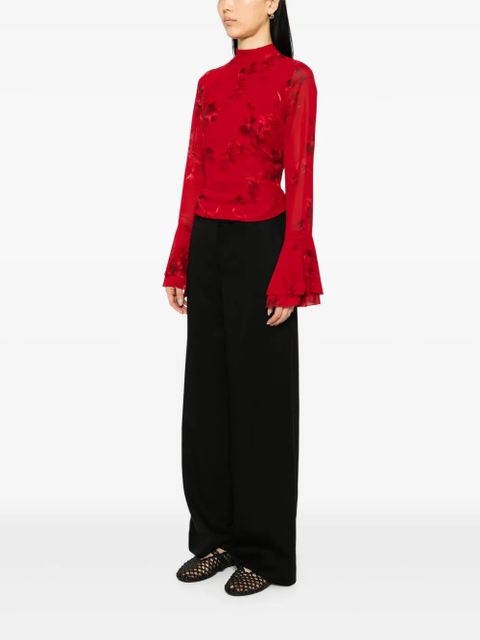 Reformation Roxana top - Red - zdjęcie produktu nr 2