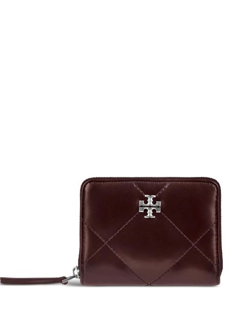 Tory Burch quilted zip-around wallet - Red - zdjęcie produktu nr 1