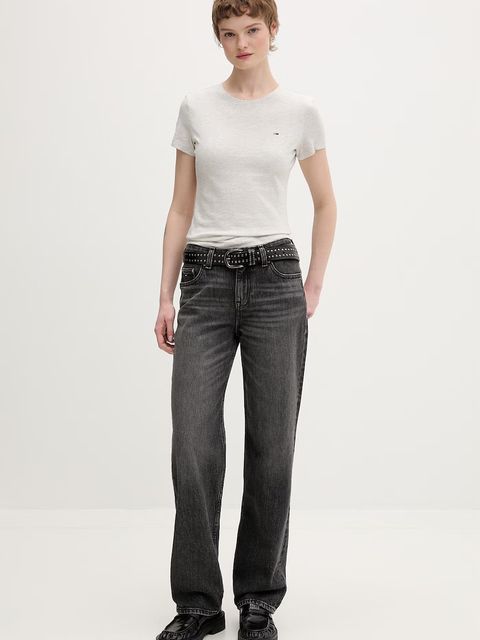 Tommy Jeans t-shirt basic damski bawełniany - zdjęcie produktu nr 1