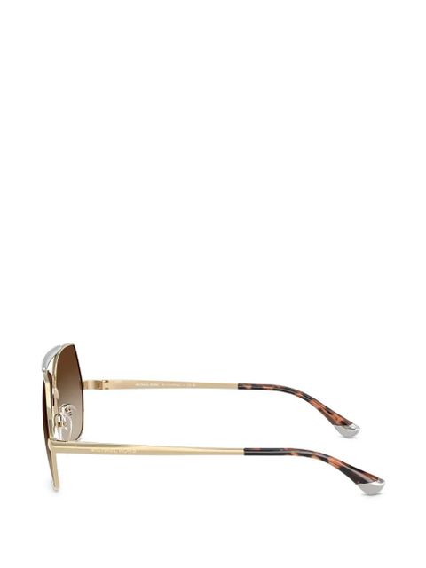Michael Kors Denver metal-frame sunglasses - Gold