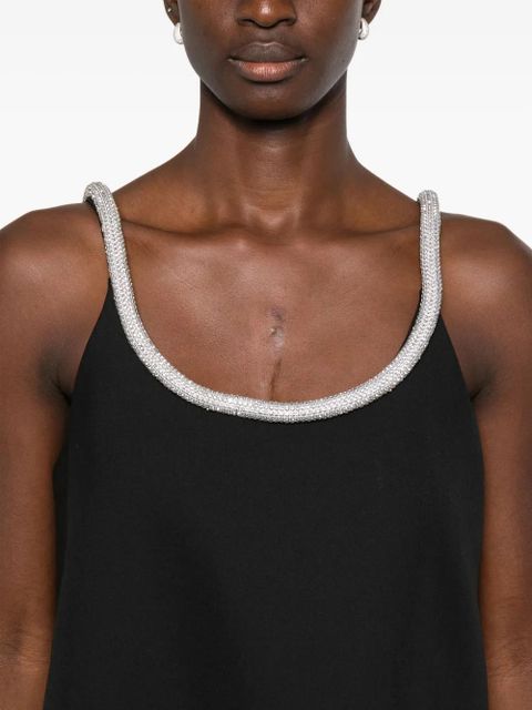 Róhe A-line appliqué mini dress - Black - zdjęcie produktu nr 2