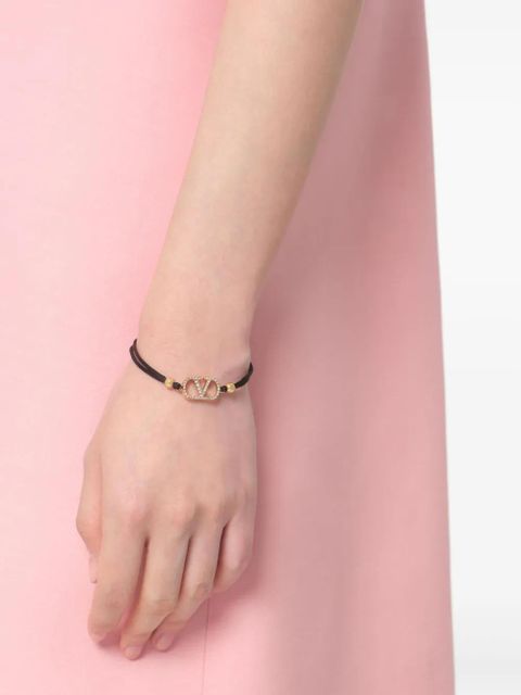 Valentino Garavani VLogo Signature bracelet - Black