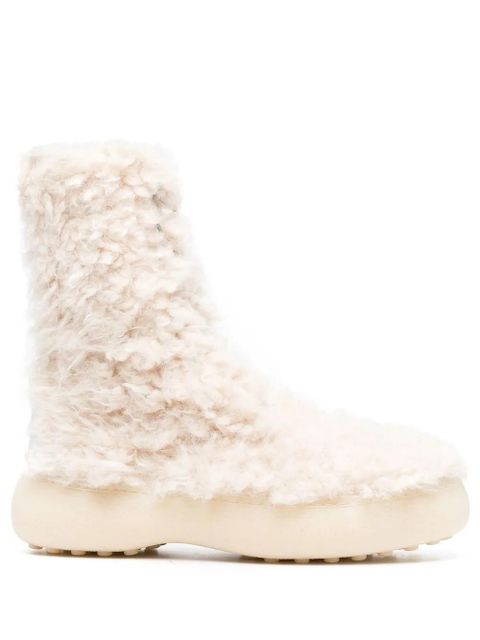 Tod's W.G. lace-up boots - Neutrals - zdjęcie produktu nr 1