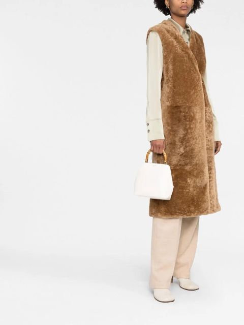 Jil Sander logo-print tote bag - White