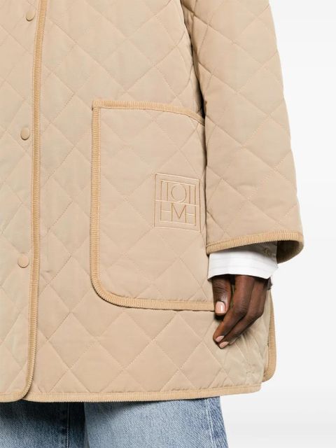 TOTEME quilted barn jacket - Neutrals