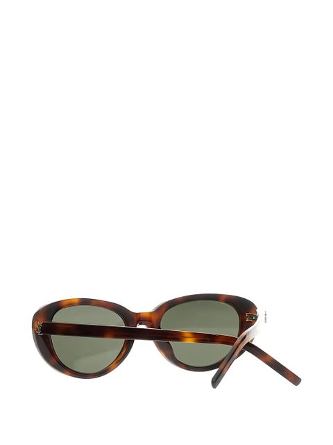 Saint Laurent Eyewear cat-eye sunglasses - Brown - zdjęcie produktu nr 2