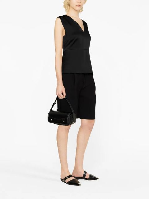 Jil Sander V-neck tank top - Black