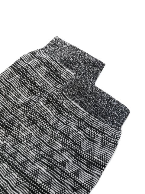 Missoni zig zag-pattern socks - Black - zdjęcie produktu nr 2