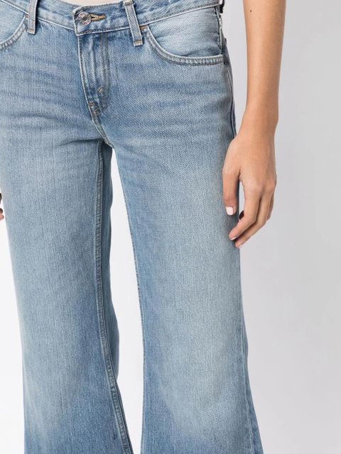 RE/DONE 70s low-rise flared jeans - Blue - zdjęcie produktu nr 1