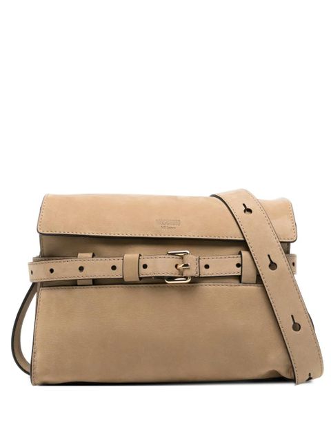 Moschino buckled shoulder bag - Brown - zdjęcie produktu nr 1
