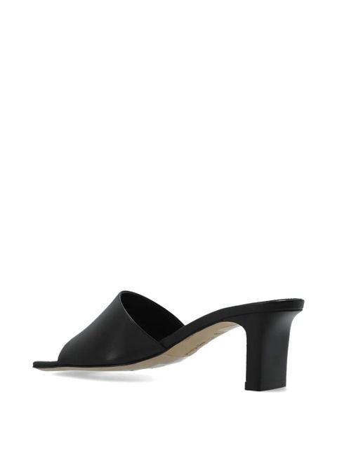 Aeyde 75mm Jessie mules - Black