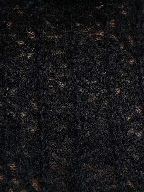 United Colors of Benetton sweter damski kolor czarny lekki z półgolfem 5W77DQ0AT