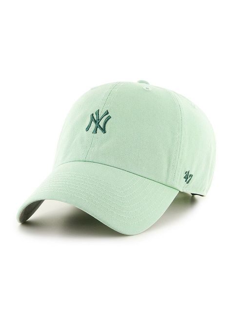 47 brand czapka New York Yankees kolor zielony z aplikacją