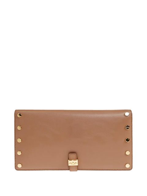 GANNI studs-embellishment flap wallet - Neutrals - zdjęcie produktu nr 1