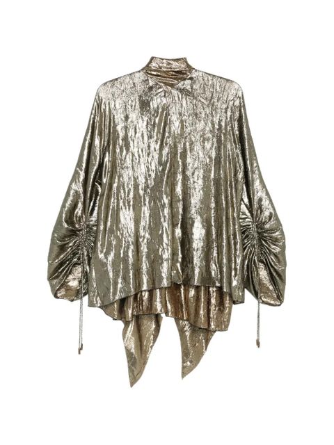 Lanvin button asymmetric top - Gold - zdjęcie produktu nr 1