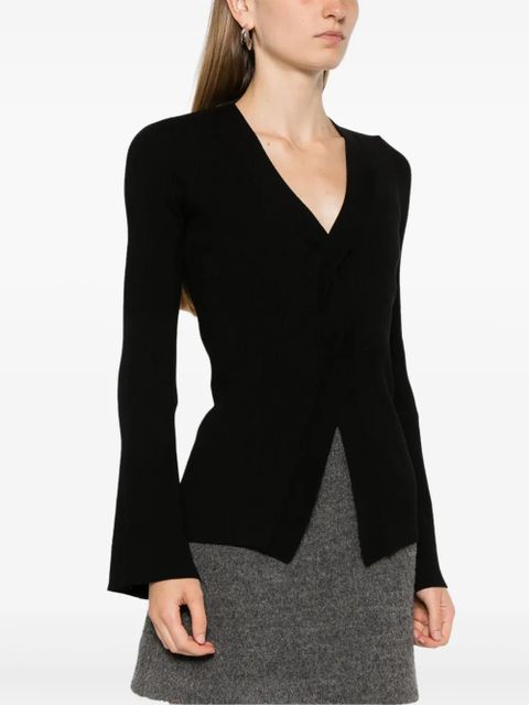 TWINSET twisted sweater - Black