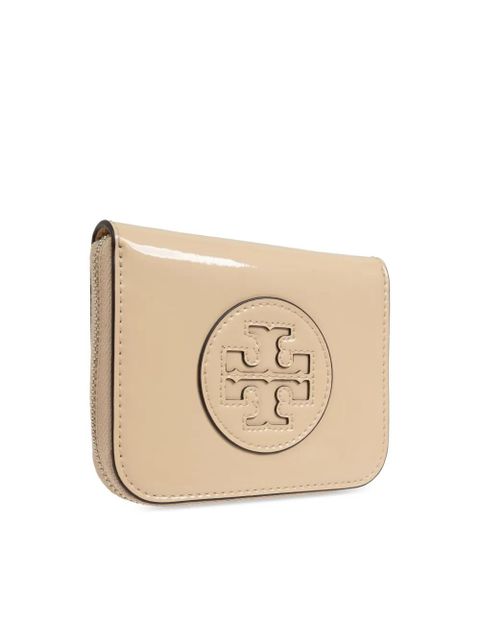 Tory Burch logo-patch wallet - Neutrals