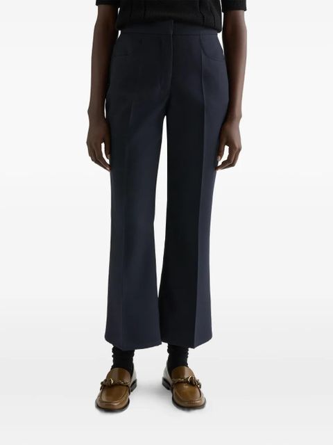 Jil Sander gabardine trousers - Blue - zdjęcie produktu nr 2