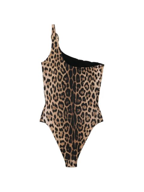 Moschino O-ring leopard-print swimsuit - Neutrals - zdjęcie produktu nr 2