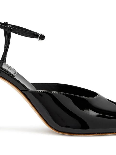 A.W.A.K.E. Mode Giustine patent sandals - Black - zdjęcie produktu nr 2