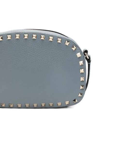 Valentino Garavani Rockstud-embellished cross body bag - Blue
