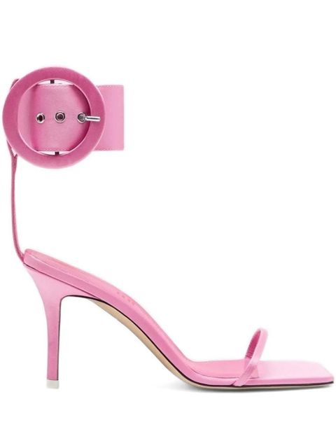 The Attico 85mm Last Night buckled-strap sandals - Pink - zdjęcie produktu nr 1