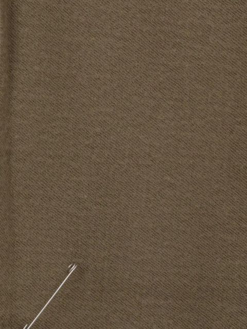 The Row rectangular scarf - Brown