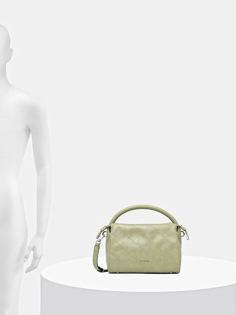 Guess torebka AMYS kolor zielony HWMY96 59160