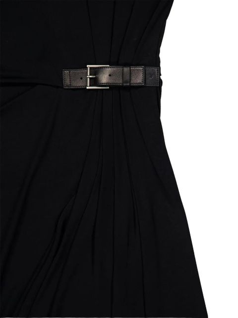 TOM FORD belted midi dress - Black