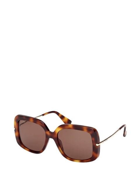 Max Mara Eyewear square-frame sunglasses - Brown - zdjęcie produktu nr 2