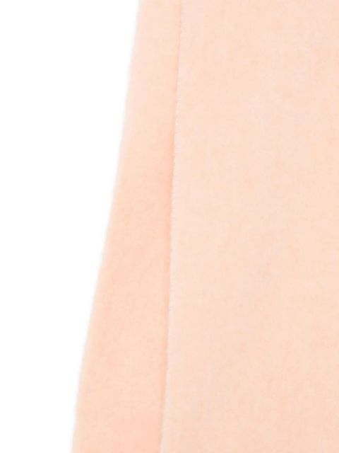 AMI Paris fringed scarf - Pink