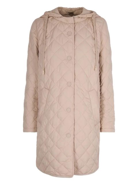 Max Mara Erio quilted hooded coat - Neutrals - zdjęcie produktu nr 1