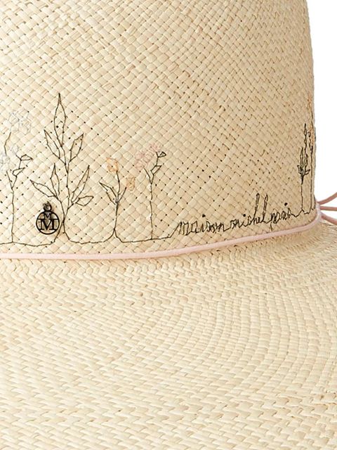 Maison Michel Josephine straw sun hat - Neutrals - zdjęcie produktu nr 2