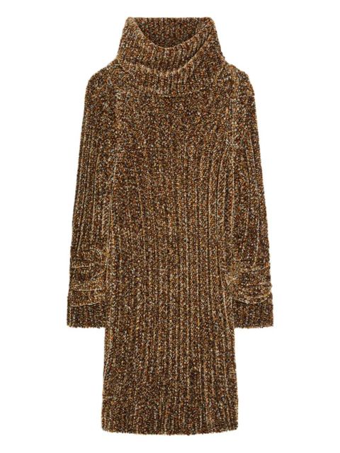 DRIES VAN NOTEN roll-neck sweater - Brown - zdjęcie produktu nr 1