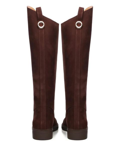 Loro Piana Kilda leather boots - Brown