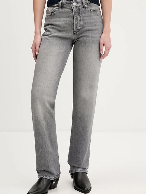 Tommy Jeans jeansy damskie kolor szary DW0DW22424 - zdjęcie produktu nr 1